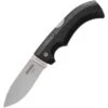 Gerber 6064 Gator Knives Lockback Folding Pocket Drop Point Knife With Alligator Hide Textured Black Kraton Handles