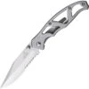 Gerber 8447 Paraframe II Framelock Folding Pocket Surgical Stainless Knife With Stainless Skeletonized Handles -Gerber 102259 102285