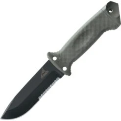 Gerber 1626 Lmf II Infantry Fixed Stainless Blade Knife With Tpv Overmolded On Foliage Green Nylon Handle
