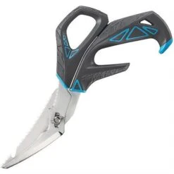 Gerber 3554 Processor Fishing Shears Salt With Gray And Blue GRN And TPE Handles 8 Gerber 3554 Processor Fishing Shears Salt With Gray And Blue GRN And TPE Handles -Gerber 128425