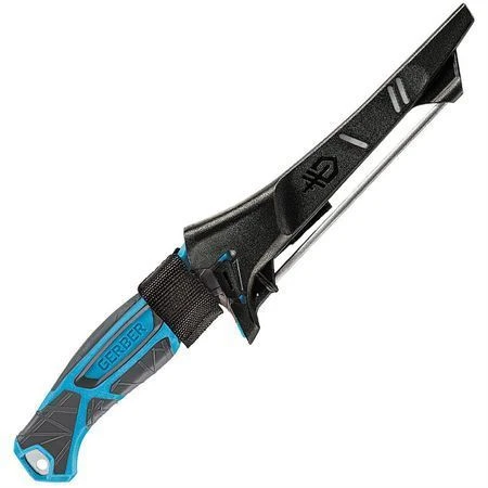 Gerber 3557 Controller Fillet Knife 6in With Blue Glass Reinforced Polypropylene Handle 4 Gerber 3557 Controller Fillet Knife 6in With Blue Glass Reinforced Polypropylene Handle - Image 2