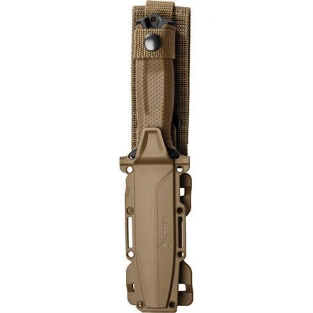 Gerber 30001058 Strongarm Coyote Fixed Drop Blade Knife With Coyote Tan Glass Filled Nylon Handle 4 Gerber 30001058 Strongarm Coyote Fixed Drop Blade Knife With Coyote Tan Glass Filled Nylon Handle - Image 2