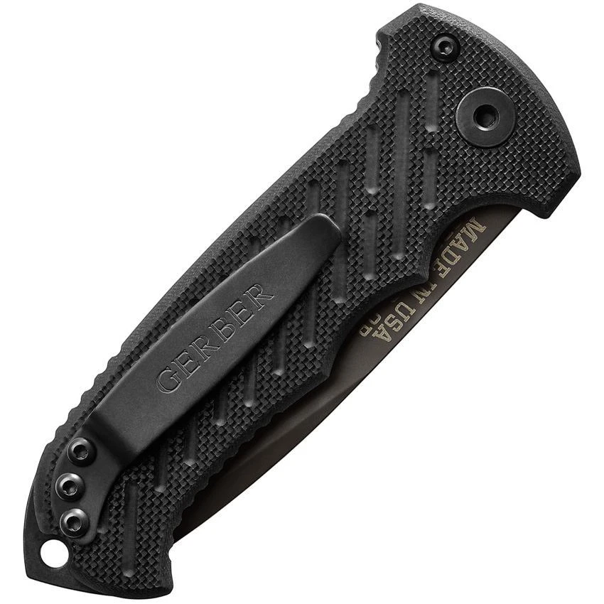 Gerber 1296 Auto 06 Button Lock Tanto 4 Gerber 1296 Auto 06 Button Lock Tanto - Image 2