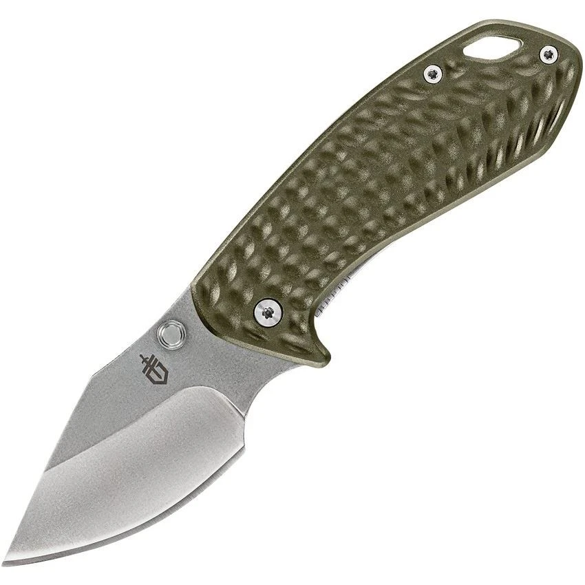 Gerber 3513 Kettlebell Framelock Stainless Blade Knife With Green Aluminum Handle 3 Gerber 3513 Kettlebell Framelock Stainless Blade Knife With Green Aluminum Handle