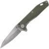Gerber 1610 Fastball Linerlock Knife Knife With Green Aluminum Handle -Gerber 227547 227551