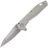 Gerber 1611 Fastball Linerlock Knife With Gray Aluminum Handle