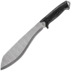 Gerber 3473 Versafix Machete Knife With Black Rubberized Polypropylene Handle