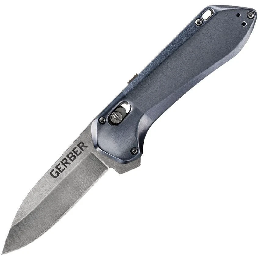 Gerber 1520 Highbrow Pivot Lock Assisted Opening Blue 3 Gerber 1520 Highbrow Pivot Lock Assisted Opening Blue