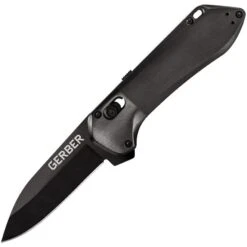 Gerber 1524 Highbrow Pivot Lock Assisted Opening Black