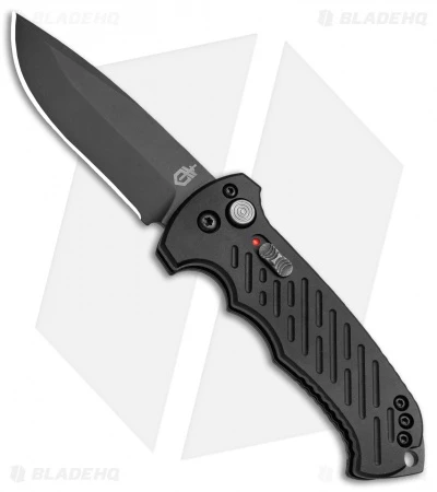 Gerber Auto 06 Automatic Knife Black Aluminum (3.6" Black) 3 Gerber Auto 06 Automatic Knife Black Aluminum (3.6" Black)