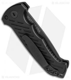 Gerber Auto 06 Automatic Knife Black Aluminum (3.6" Black) 8 Gerber Auto 06 Automatic Knife Black Aluminum (3.6" Black) -Gerber Gerber 06 Auto Black G 10 Black Aluminum 30 001295 BHQ 51697 jr side