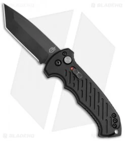 Gerber Auto 06 Tanto Automatic Knife Black Aluminum (3.7" Black)