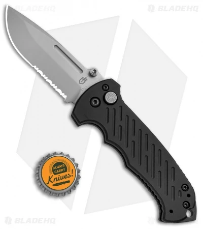 Gerber 06 Combat Liner Lock Knife Black (3.7" Bead Blast) 30-000308 6 Gerber 06 Combat Liner Lock Knife Black (3.7" Bead Blast) 30-000308 - Image 4