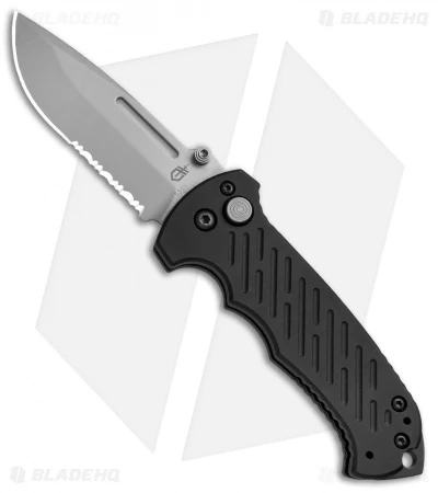 Gerber 06 Combat Liner Lock Knife Black (3.7" Bead Blast) 30-000308 3 Gerber 06 Combat Liner Lock Knife Black (3.7" Bead Blast) 30-000308