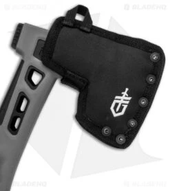 Gerber 15" Bushcraft Hatchet Axe Black/Gray GFN (5.5" Black) 31-003782 -Gerber Gerber 15in Bushcraft Axe Black Gray GFN BHQ 120864 jr sheath