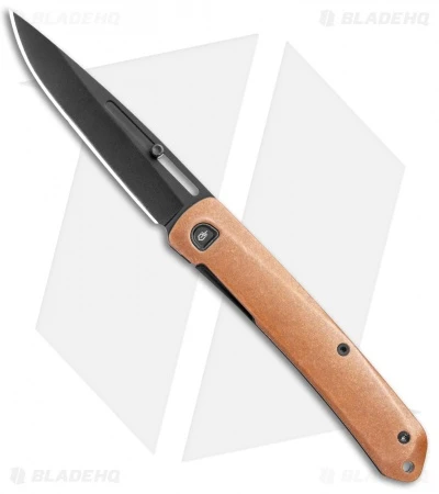 Gerber Affinity Frame Lock Knife Copper (3.7" Black) 30-001866 3 Gerber Affinity Frame Lock Knife Copper (3.7" Black) 30-001866