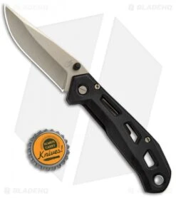 Gerber Airlift Frame Lock Knife Black (2.8" Champagne) 30-001347 -Gerber Gerber Airlift FL Black Champagne 30 001347 BHQ 67391 jr bottlecap