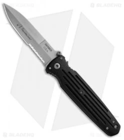 Gerber Applegate-Fairbairn Combat Folder Knife (4.48" Bead Blast Serr) 05780