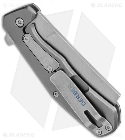 Gerber Asada Flipper Knife Onyx Aluminum (3" Stonewash) 30-001807 5 Gerber Asada Flipper Knife Onyx Aluminum (3" Stonewash) 30-001807 - Image 3