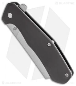 Gerber Asada Flipper Knife Onyx Aluminum (3" Stonewash) 30-001807 7 Gerber Asada Flipper Knife Onyx Aluminum (3" Stonewash) 30-001807 -Gerber Gerber Asada Onyx Aluminum SW 30 001807 BHQ 105524 jr spine