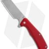 Gerber Asada Flipper Knife Red Aluminum (3" Stonewash) 30-001805 -Gerber Gerber Asada Red Aluminum SW 30 001805 BHQ 105526 jr