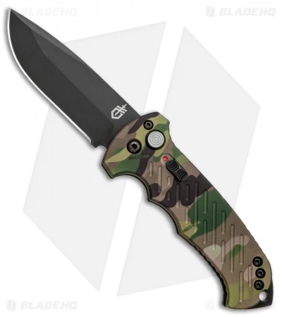 Gerber Auto 06 Automatic Knife Green Multi-Cam (3.7" Black) 30-001600 3 Gerber Auto 06 Automatic Knife Green Multi-Cam (3.7" Black) 30-001600