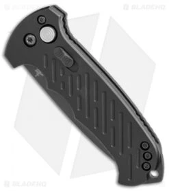 Gerber Auto 06 Automatic Knife S30V Drop Point (3.6" Black Serr) 0377 8 Gerber Auto 06 Automatic Knife S30V Drop Point (3.6" Black Serr) 0377 -Gerber Gerber Auto 06 DP black serr 0377 BHQ 1471 er spine