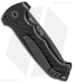 Gerber Auto 06 Tanto Automatic Knife Black G-10 (3.6" S30V Black) 9 Gerber Auto 06 Tanto Automatic Knife Black G-10 (3.6" S30V Black) -Gerber Gerber Auto 06 Tanto Auto Black G 10 Black 30 001296 BHQ 51695 jr side