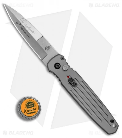 Gerber Auto Covert Automatic Knife Tactical Gray (3.8" S30V Stonewash) 30-001307 6 Gerber Auto Covert Automatic Knife Tactical Gray (3.8" S30V Stonewash) 30-001307 - Image 4