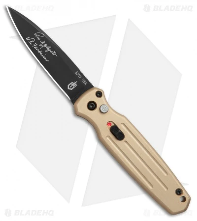 Gerber Auto Mini Covert Automatic Knife Coyote Brown (2.8" Black) 30-001396 3 Gerber Auto Mini Covert Automatic Knife Coyote Brown (2.8" Black) 30-001396