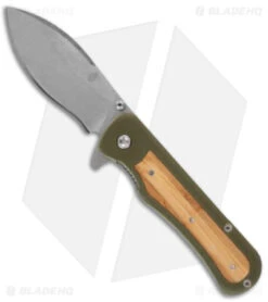 Gerber Confidant Assisted Opening Knife OD Green G10 / Bamboo