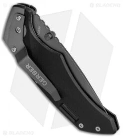 Gerber Contrast AO Spring Assisted Opening Knife (2.88" Gray Serr) -Gerber Gerber Contrast AO Gray Serr 30 000784 BHQ 15556 jr side