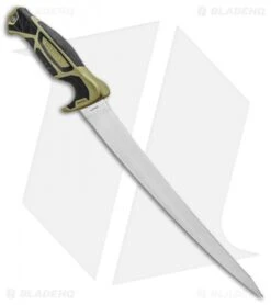 Gerber Controller 10" Fillet Fishing Knife Fixed Blade (10" Satin) 7 Gerber Controller 10" Fillet Fishing Knife Fixed Blade (10" Satin) -Gerber Gerber Controller 10in Fillet Fishing Blade Satin G3342 BHQ 89680 jr spine