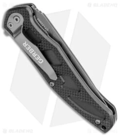 Gerber Counterpart Liner Lock Knife (3" Gray) -Gerber Gerber Counterpart Black Gray BHQ 146344 jr side