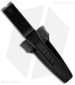 Gerber CrossRiver Fixed Blade Knife Sage Green Polymer (3" Satin) -Gerber Gerber CrossRiver Sage Green Polymer Satin BHQ 95299 jr sheath empty