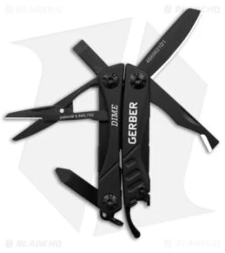 Gerber Dime Mini Multi-Tool Black 8 Gerber Dime Mini Multi-Tool Black -Gerber Gerber Dime mini Multi Tool BHQ 175135 td tools