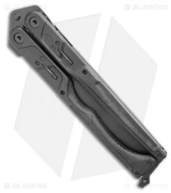 Gerber Doubledown QuadLock Folding Machete Knife Black (6.8" Black) 10 Gerber Doubledown QuadLock Folding Machete Knife Black (6.8" Black) -Gerber Gerber Doubledown QuadLock Knife Black 6.75 Black 30 001530N BHQ 105512 LS Side