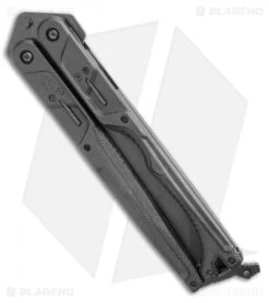 Gerber Doubledown QuadLock Folding Machete Knife Black (6.8" Black) 9 Gerber Doubledown QuadLock Folding Machete Knife Black (6.8" Black) -Gerber Gerber Doubledown QuadLock Knife Black 6.75 Black 30 001530N BHQ 105512 LS Spine