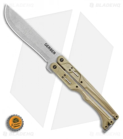 Gerber Doubledown QuadLock Folding Machete Knife Green (6.8" Stonewash) 7 Gerber Doubledown QuadLock Folding Machete Knife Green (6.8" Stonewash) - Image 5