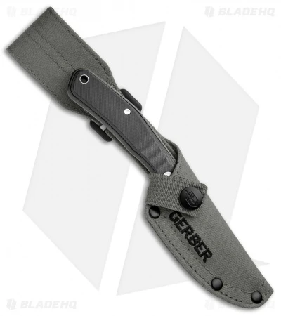 Gerber Downwind Caper Fixed Blade Knife Black (3.5" Satin) 5 Gerber Downwind Caper Fixed Blade Knife Black (3.5" Satin) - Image 3