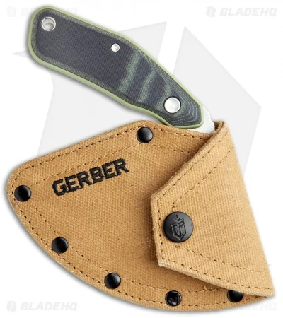 Gerber Downwind Ulu Fixed Blade Knife Flat Sage Green G-10 (3.5" SS) 30-001824 5 Gerber Downwind Ulu Fixed Blade Knife Flat Sage Green G-10 (3.5" SS) 30-001824 - Image 3