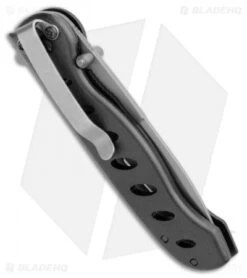 Gerber EVO Liner Lock Knife Black Aluminum (2.75" Gray Serr) -Gerber Gerber EVO Jr. LL Gray Serr BHQ 109519 jr side