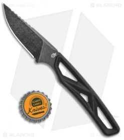 Gerber EXO-MOD Caper Fixed Blade Knife Black (Stonewash) 30-001801 9 Gerber EXO-MOD Caper Fixed Blade Knife Black (Stonewash) 30-001801 -Gerber Gerber EXO MOD Caper Black Black SW 30 001801 BHQ 105516 jr bottlecap