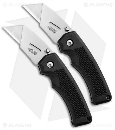 Gerber Edge TacHide 2-Pack Liner Lock Utility Razor Black (2.38" Satin) 3 Gerber Edge TacHide 2-Pack Liner Lock Utility Razor Black (2.38" Satin)