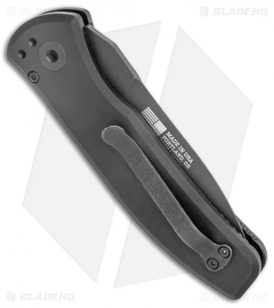 Gerber Empower Automatic Knife Black Armor Grip Serrated (3.25" Black) 30-001636 5 Gerber Empower Automatic Knife Black Armor Grip Serrated (3.25" Black) 30-001636 - Image 3