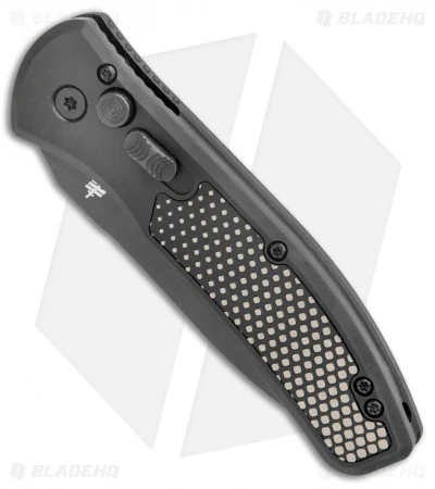 Gerber Empower Automatic Knife Black Armor Grip Serrated (3.25" Black) 30-001636 4 Gerber Empower Automatic Knife Black Armor Grip Serrated (3.25" Black) 30-001636 - Image 2