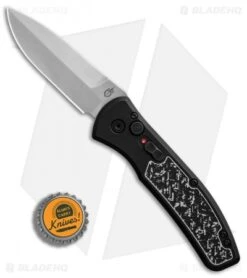 Gerber Empower Automatic Knife Black/White Armor Grip (3.25" SW) 30-001323N 9 Gerber Empower Automatic Knife Black/White Armor Grip (3.25" SW) 30-001323N -Gerber Gerber Empower Black White Armor Grip SW BHQ 81303 er bottlecap