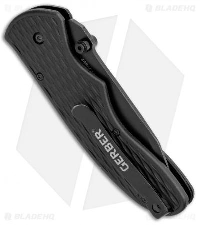 Gerber FAST Draw Tanto Knife Assisted Opening (3" Black Serr) 5 Gerber FAST Draw Tanto Knife Assisted Opening (3" Black Serr) - Image 3