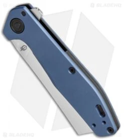 Gerber Fastball Liner Lock Knife Cleaver Urban Blue (3" SW) 30-001837 -Gerber Gerber Fastball LL Cleaver Urban Blue SW 30 001837 BHQ 105507 jr spine