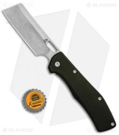 Gerber FlatIron Cleaver Frame Lock Knife Dark Gray Aluminum (3.5" Stonewash) 9 Gerber FlatIron Cleaver Frame Lock Knife Dark Gray Aluminum (3.5" Stonewash) -Gerber Gerber FlatIron Cleaver FL Black Aluminum SW 30 001494 BHQ 81134 jr bottlecap